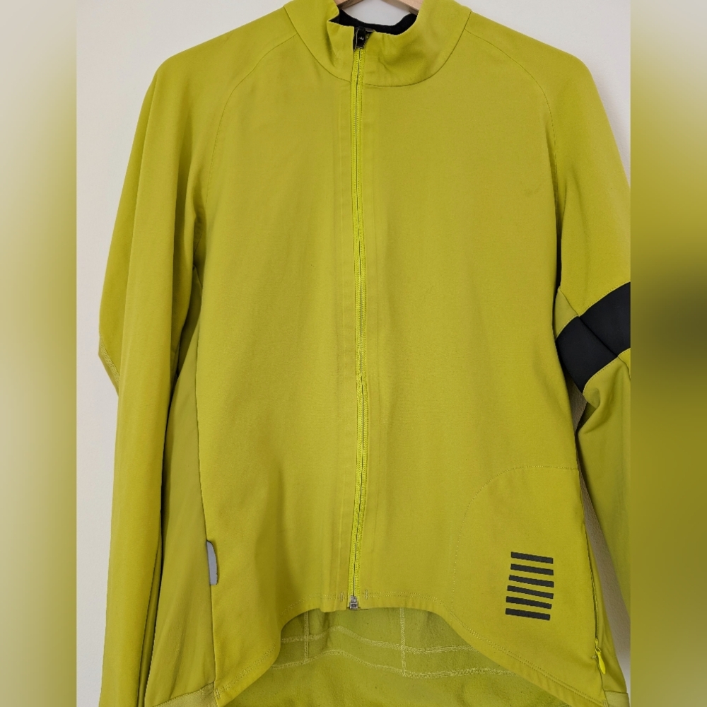 Rapha Men's Bright Yellow Cycling Jersey Size XL